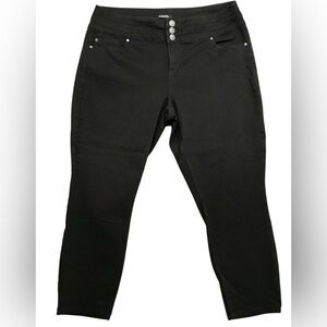 d. jeans Women's High Rise Black Stretch Jeans size 10